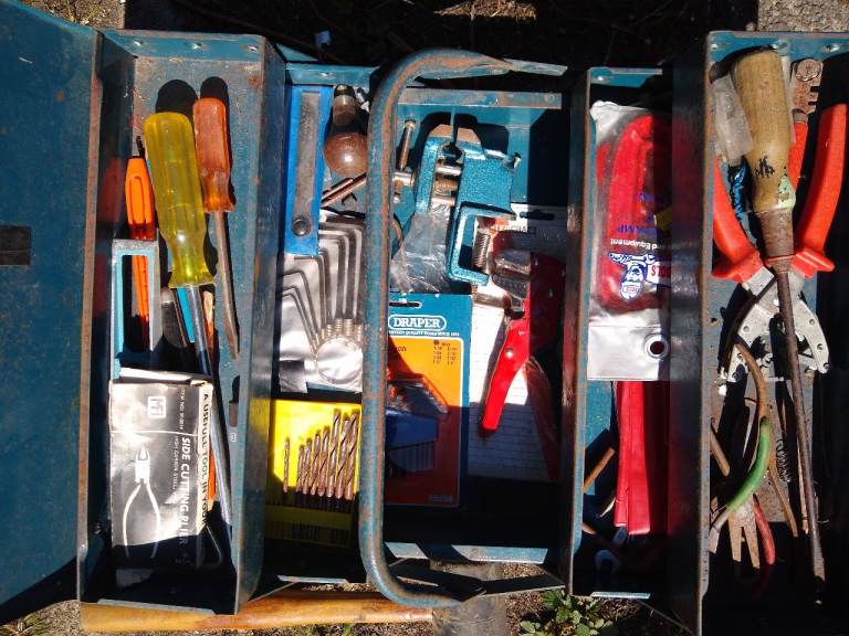 Toolbox various tools