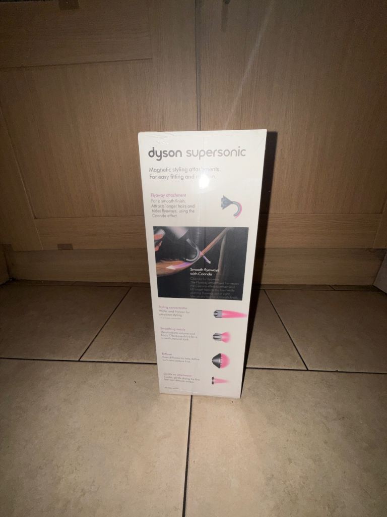 blue dyson supersonic hair dryer fully boxed brand new condition open to offers. 
