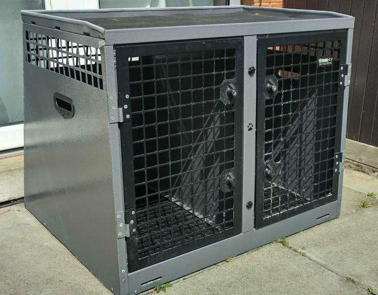 Trans K9 ( B4 ) Transport dog crate (Lockable) Single or Double "Delivery Available" TransK9
