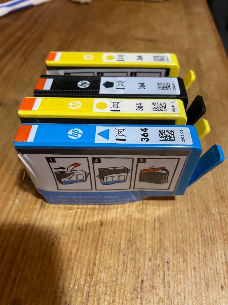 HP printer ink 364
