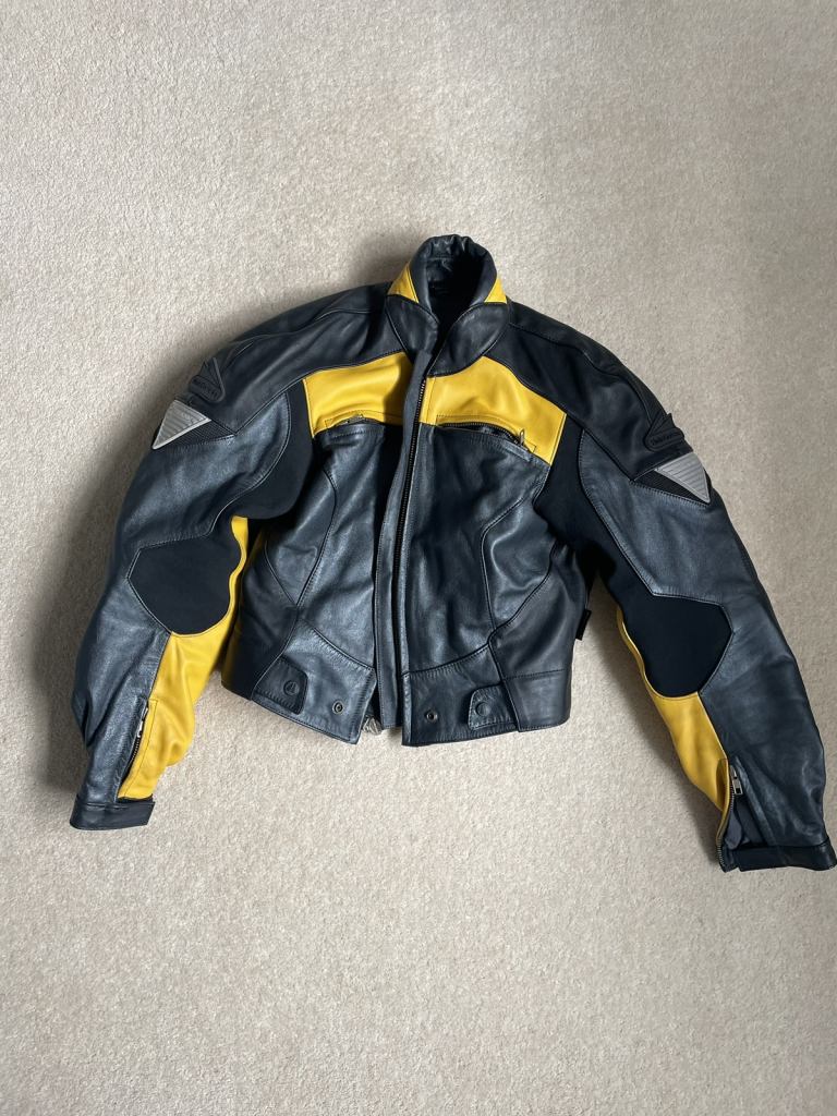 Ladies Hein Gericke motorbike leathers 