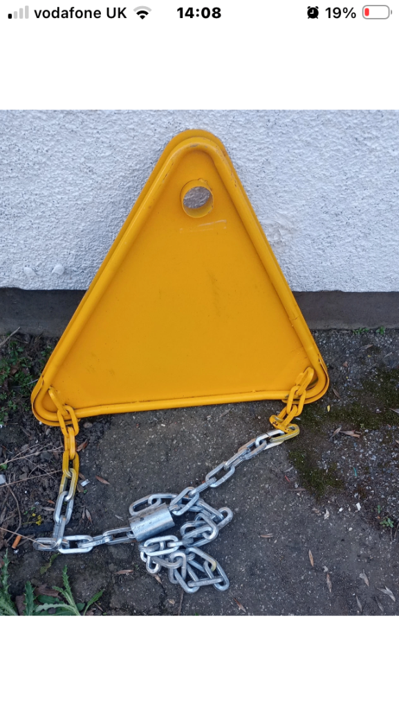 Wheel clamp 