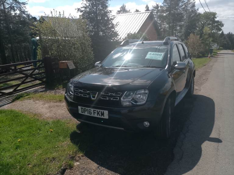 Dacia, DUSTER, DIESEL, 4X4, 67,000 MILES, 2016, TOW BAR