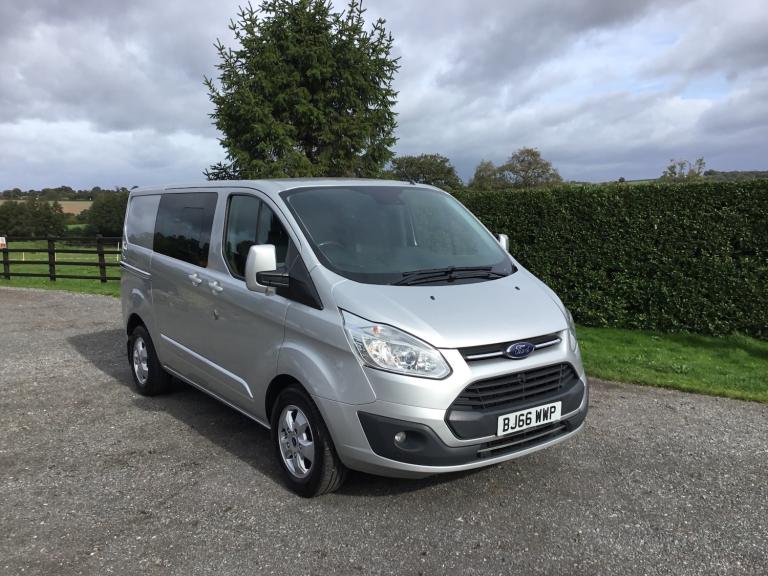 2016 Ford Transit Custom 2.0 TDCi 130ps Low Roof D/Cab Limited Van PANEL VAN Diesel Manual
