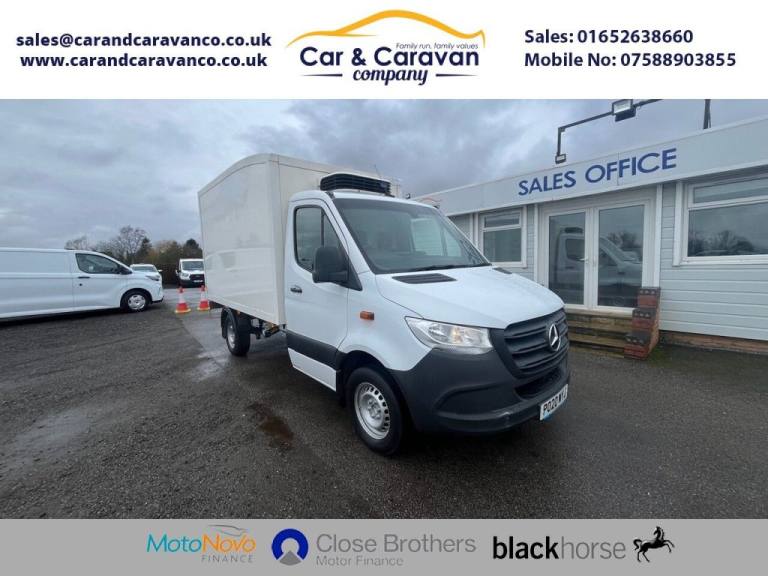2020 20 MERCEDES-BENZ SPRINTER 2.1 314 CDI CHASSIS CAB 2DR DIESEL MANUAL RWD L2 
