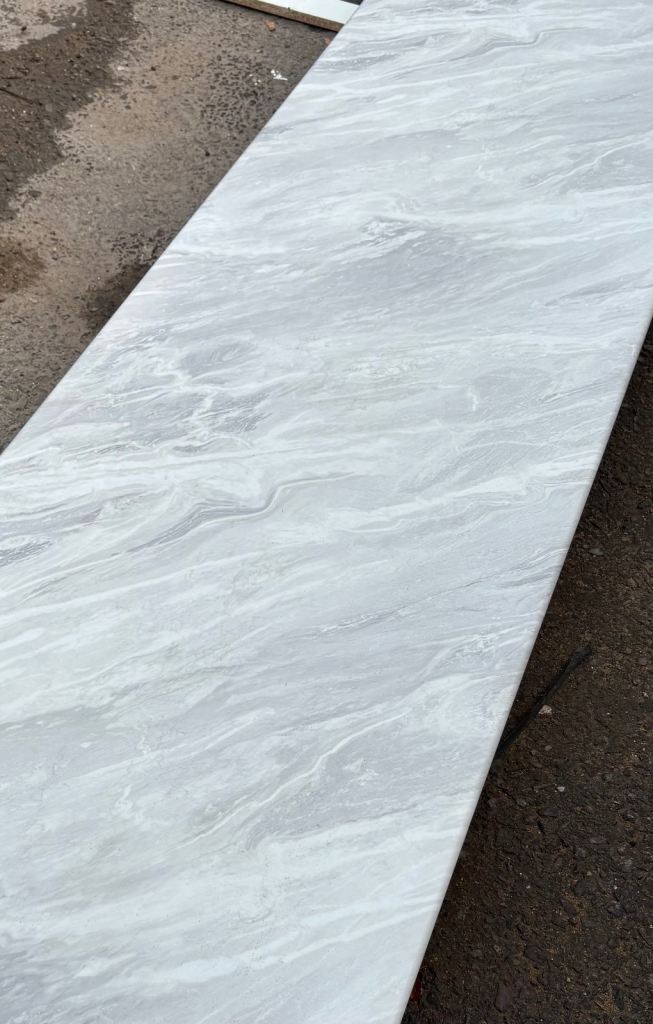 Sirocco Round edge Kitchen Worktop 1000 X 600 X38