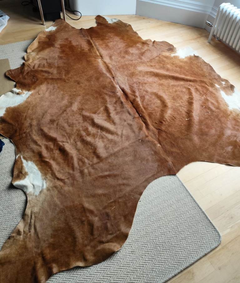 Ikea Koldby Cowhide Rug