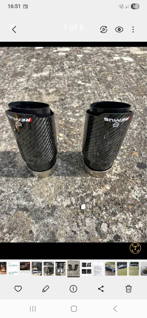 Car exhaust tips