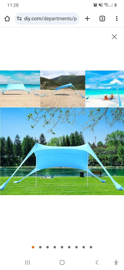 Sun Canopy Garden/Beach NEW 