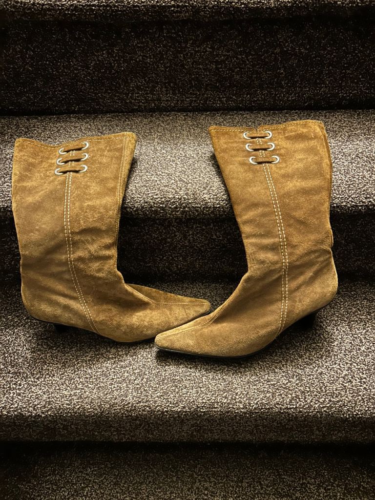 image for Clark’s suede boots 