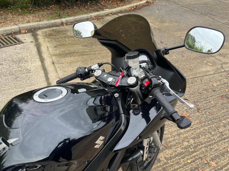 2008 58 SUZUKI SV650S K7 SV 650 21k MILES BLACK SPORTS TOURER CLEAN SV650