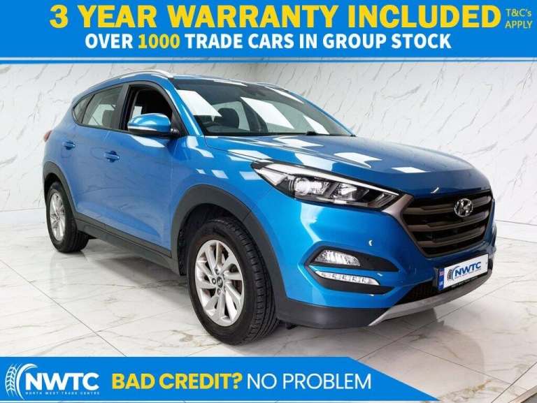 2017 Hyundai TUCSON 1.6 GDi Blue Drive SE SUV 5dr Petrol Manual Euro 6 (s/s) (132 ps) 3 FORMER  P...