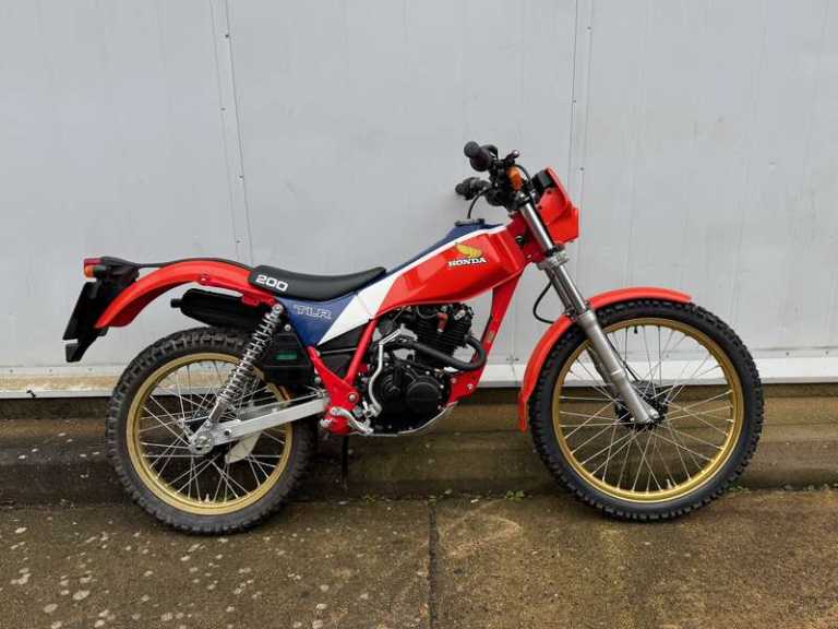 2025 Honda TLR 200 PETROL Manual