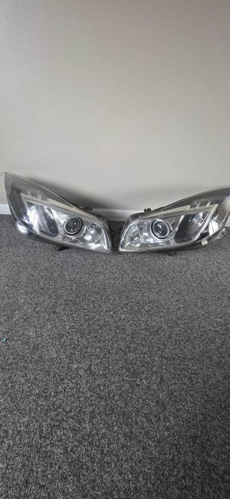 Insignia headlights 2012 model