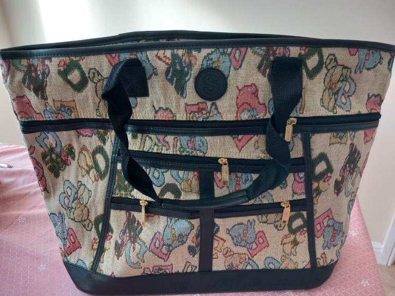 New Large Tapestry Style Shopper Bag / Tote Bag - Funky Pattern