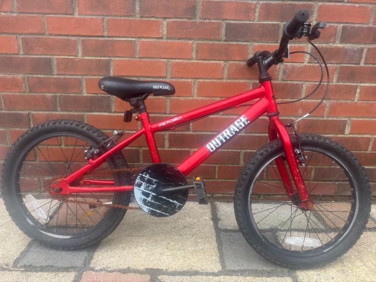 Outrage Kids' Bike – Red, Fair Condition