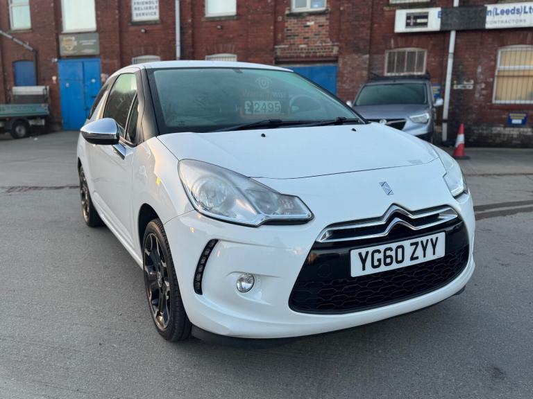 2010 Citroen DS3 1.6 VTi 16V Black 3dr HATCHBACK Petrol Manual