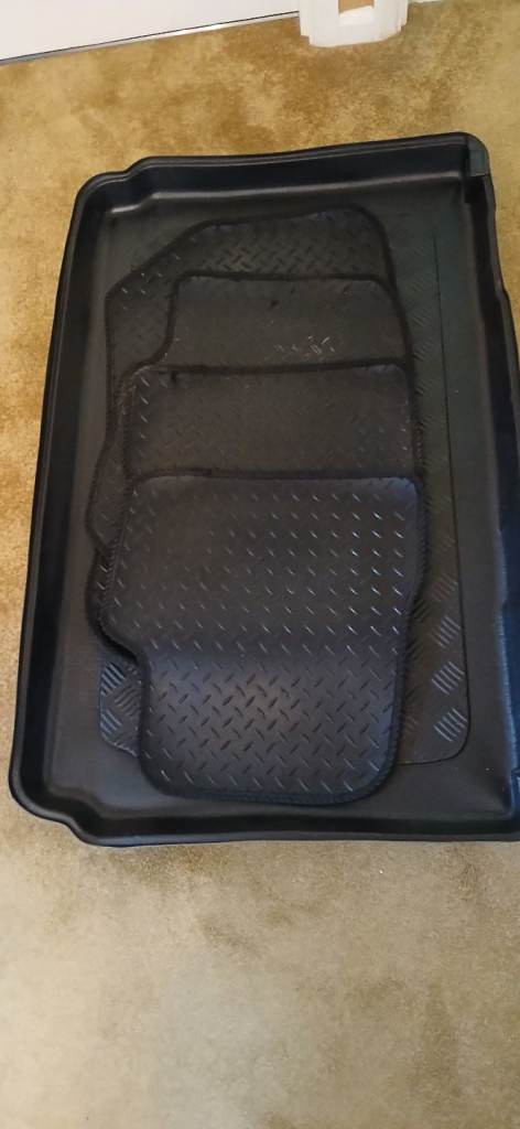 Vauxhall corsa 2024. Car mats and boot tidy. In great condition. 