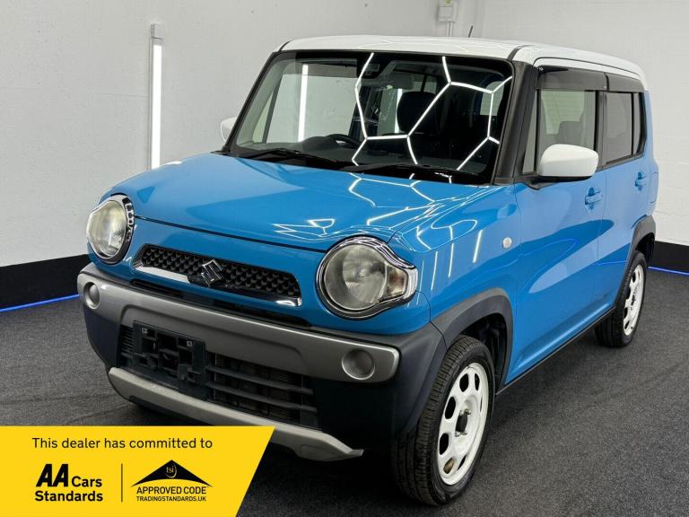 2015 Suzuki Hustler TURBO G 660cc Auto Kei Car MR31S Summer Blue Hatchback Petrol Automatic