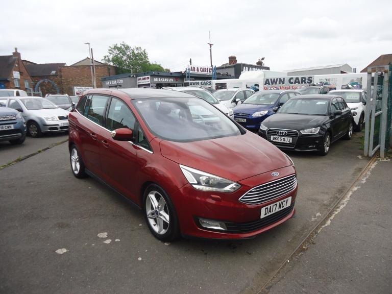 2017 Ford Grand C-Max 1.0 EcoBoost 125 Titanium X 5dr 7 SEATER TOP OF THE RANGE MPV Petrol Manual