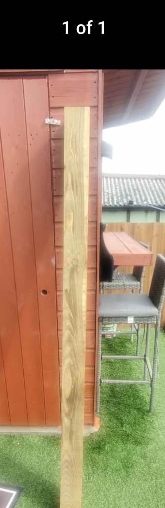 Treated Timber Post – New, Unused