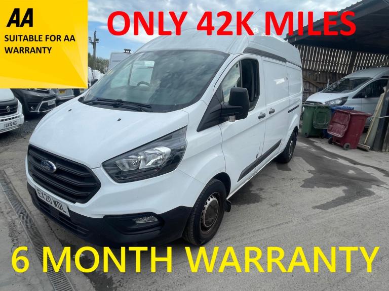 2020 Ford Transit Custom 2.0 EcoBlue 105ps High Roof Leader Van PANEL VAN Diesel Manual