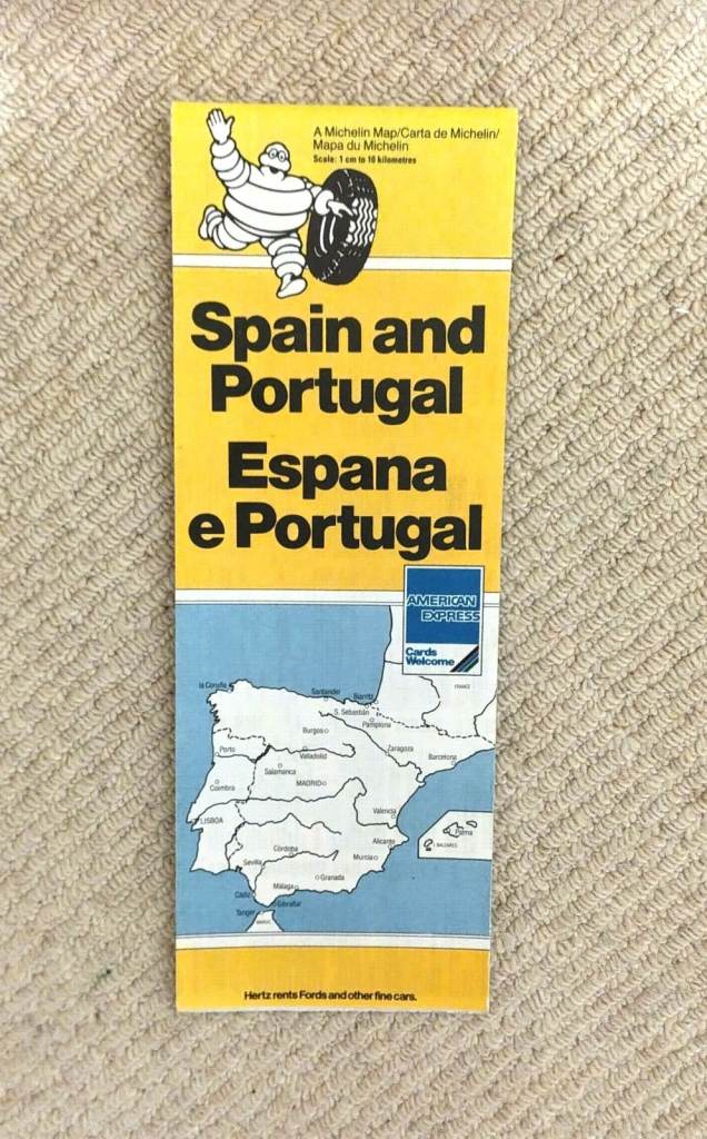 Michelin Map of Spain & Portugal