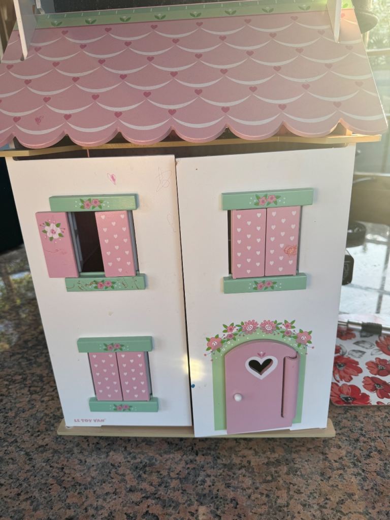Dolls house and furniture 