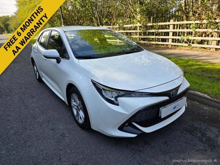 2022 72 TOYOTA COROLLA 1.8 VVT-H GPF ICON TECH HATCHBACK 5DR PETROL HYBRID CVT E