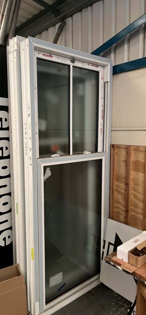 PVC sash windows 