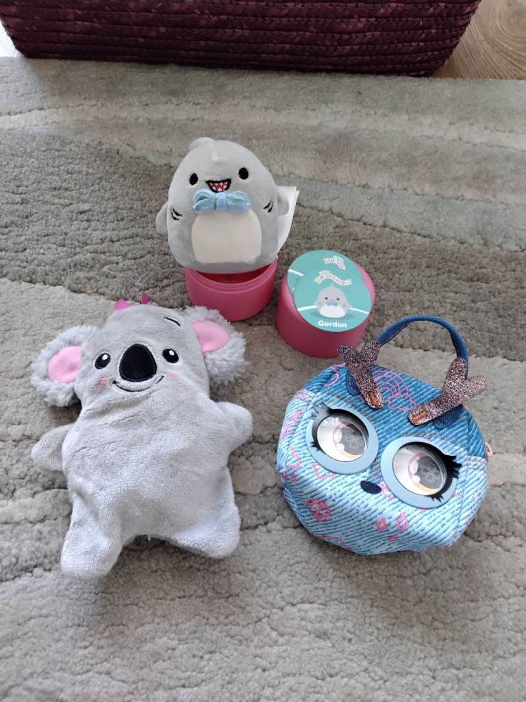 Koala Soft Toy, Shark Plush, Purse pet £5