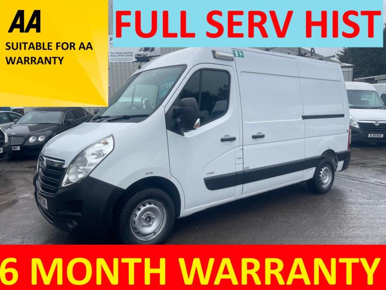 2019 Vauxhall Movano 2.3 CDTI H2 Van 130ps PANEL VAN Diesel Manual