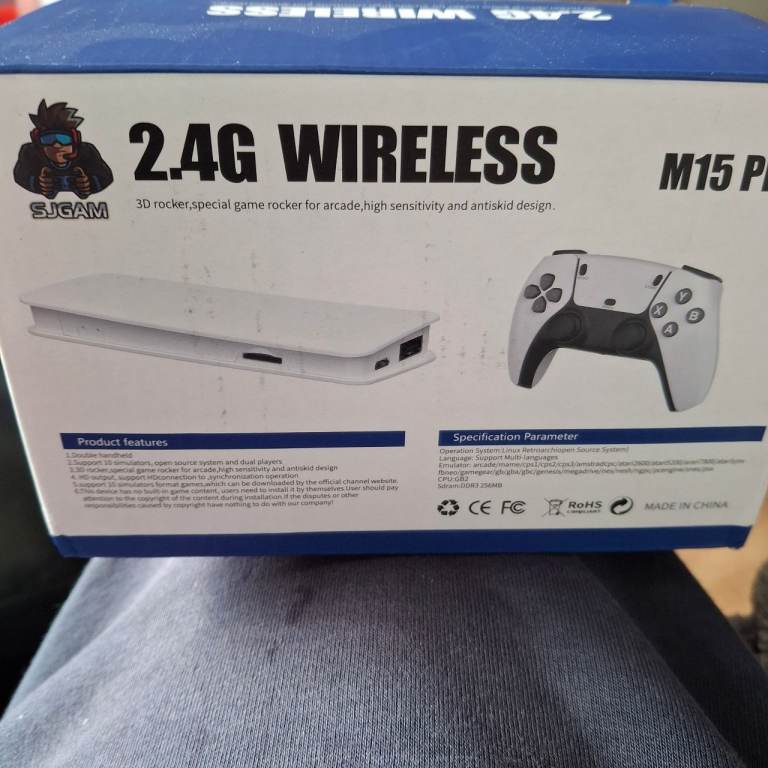 Wireless games console.