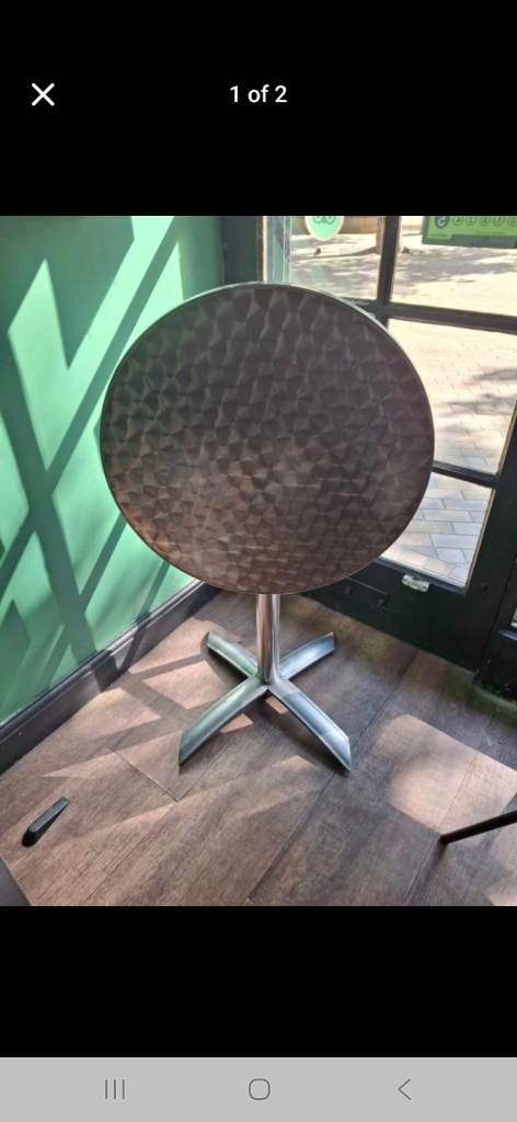 3 stainless steel tables