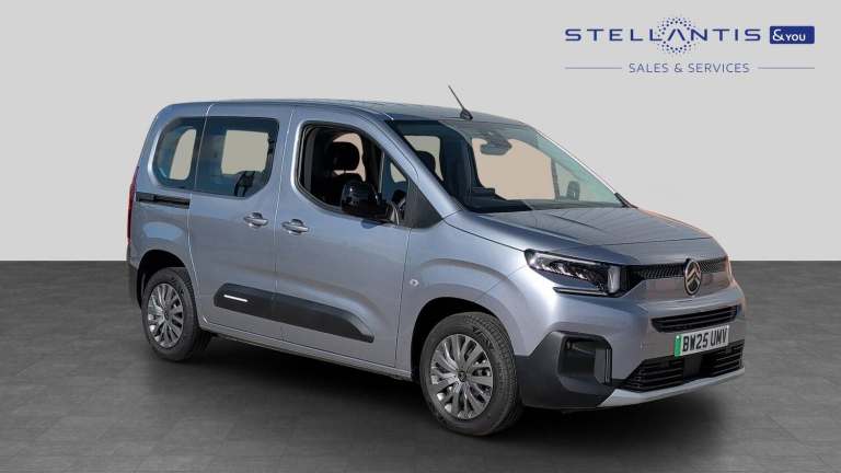2025 Citroen Berlingo 52kWh PLUS M MPV 5dr Electric Auto (11kW Charger) (136 ps) MPV Electric Aut...