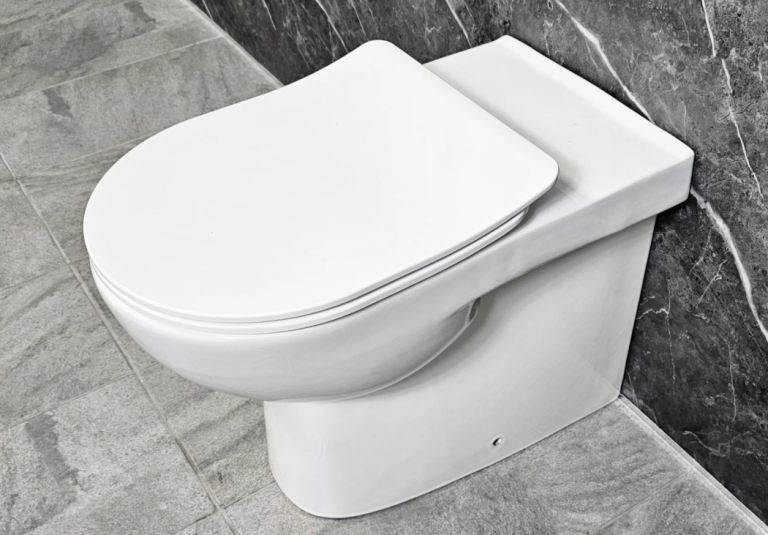 Back to wall comfort height toilet 