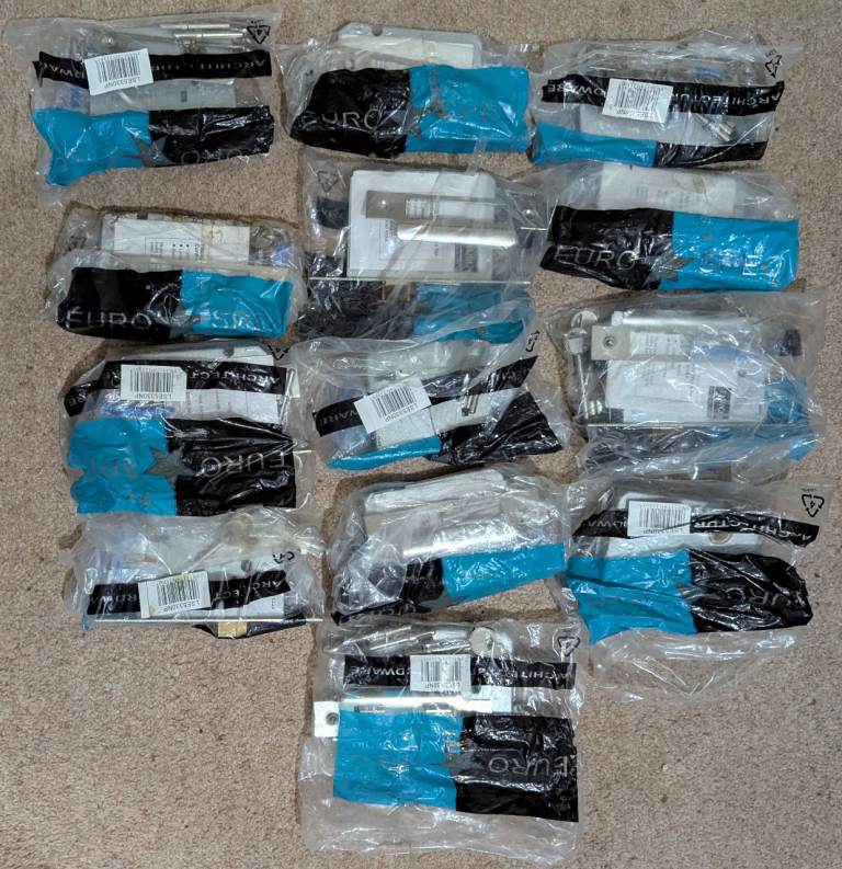 Job Lot of 13 Eurospec Door Locks In Packets