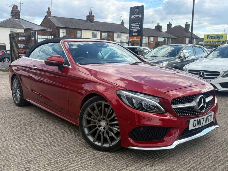 2024 Mercedes-Benz C Class 2.1 C250d AMG Line (Premium Plus) Cabriolet G-Tronic+ Euro 6 (s/s) 2dr...