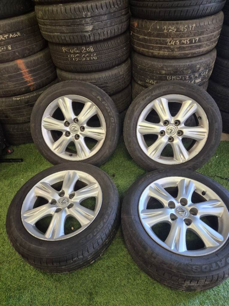 Lexus IS220, IS250  Alloy Wheels 205/55R16 Set Genuine 16" + FAST UK 🇬🇧 POST!