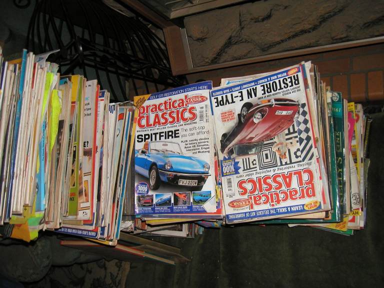 Classic and old car magazines