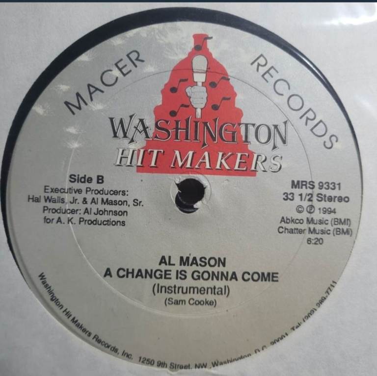 Al Mason / A Change Gonna Come Disco 12" r1/1