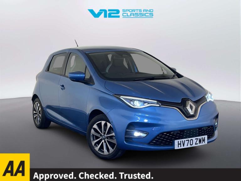 2020 Renault Zoe 100kW i GT Line R135 50kWh Rapid Charge 5dr Auto HATCHBACK ELECTRIC Automatic