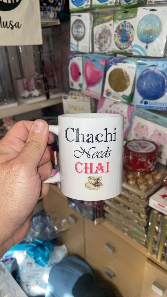 Chachi Needs Chai Mug - White, New