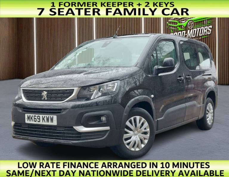 2019 69 PEUGEOT RIFTER 1.2 PURETECH ACTIVE LONG MPV 5DR PETROL MANUAL EURO 6 (S/