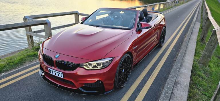 2015 BMW M4 3.0 BITURBO CONVERTIBLE 2DR PETROL DCT EURO 6 SAKHIR ORANGE *FULLY LOADED*