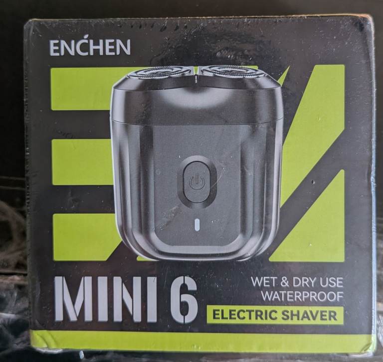 ENCHEN Mini 6 Electric Shaver, new. 2-Direction Flex Heads /Type-C Charging 100% / Waterproof