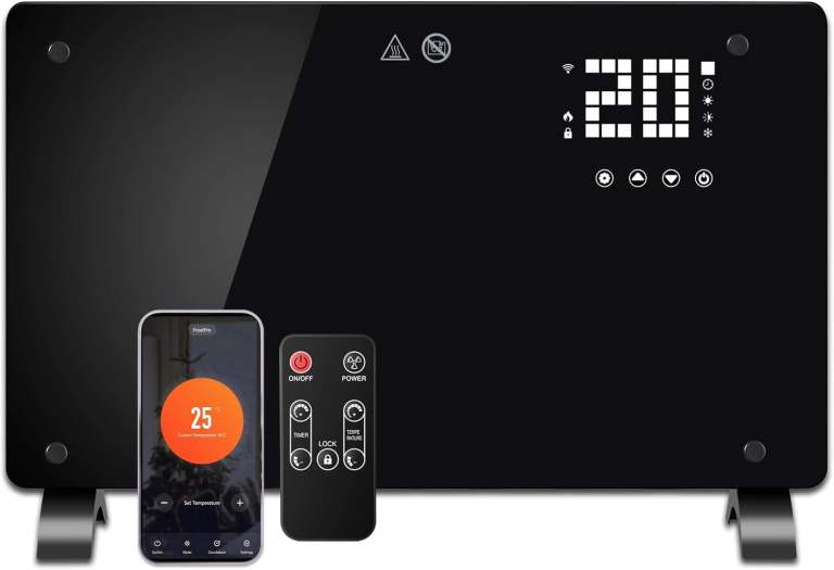 ONYERPOWER 1500W Electric Panel Heater with WiFi & Remote