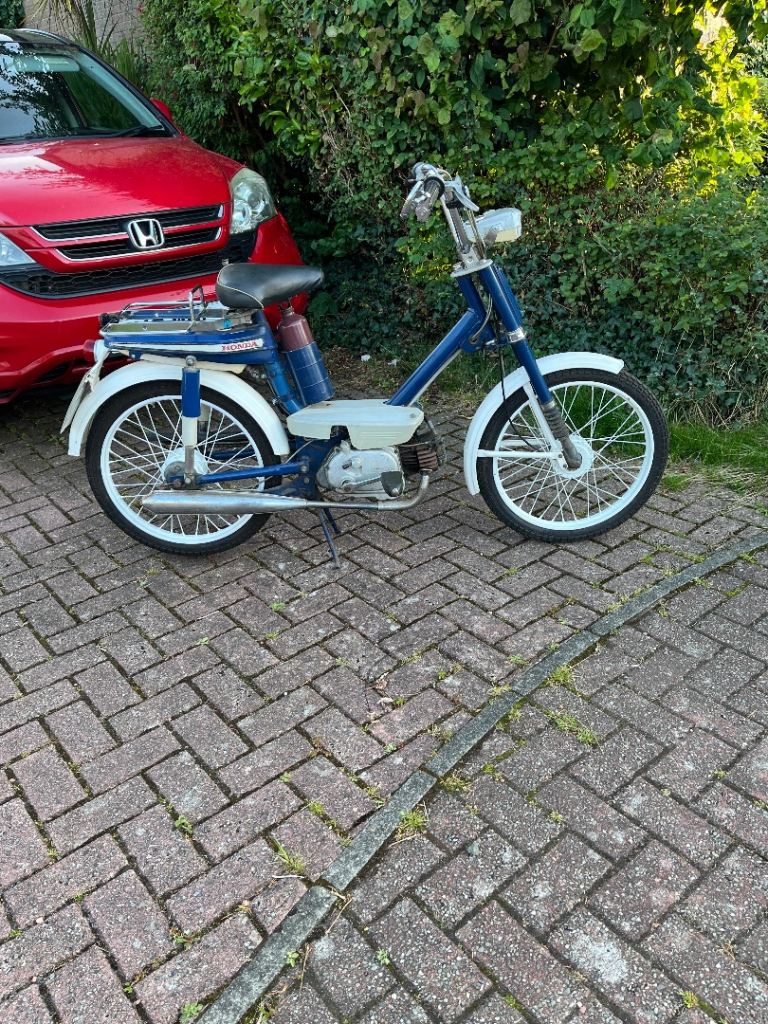 Honda, pf50, classic scooter moped