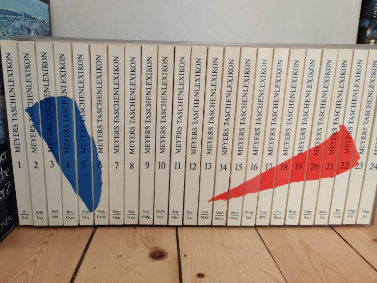 Various encyclopaedias in German