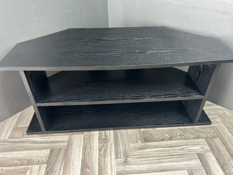 Black Corner TV Unit – perfect